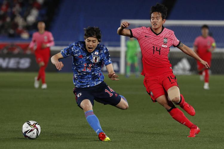 韩国vs日本足球集锦视频